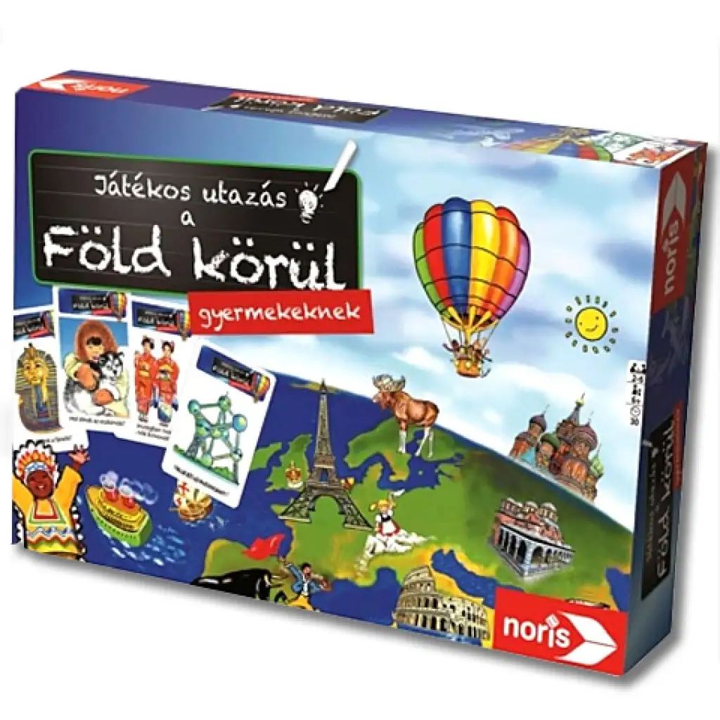 Spielerische Weltreise für Kinder - Lernspiel von Noris
