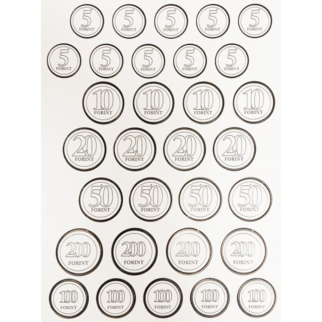 Nebulo: Spielgeld-Set mit ausschneidbarem Kleingeld kép 2