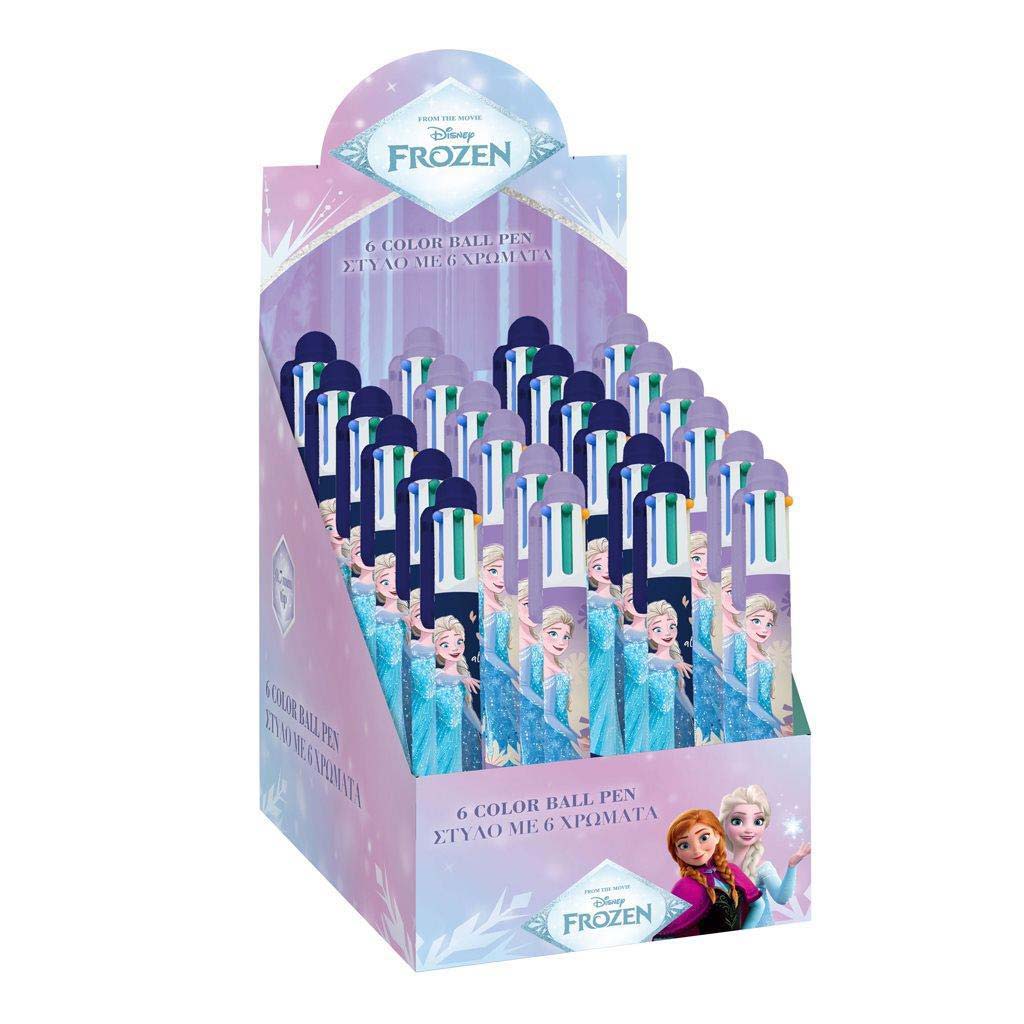 Luna: Frozen 2 Kugelschreiber mit 6 Farben, verschiedene Ausführungen, 1 Stück
