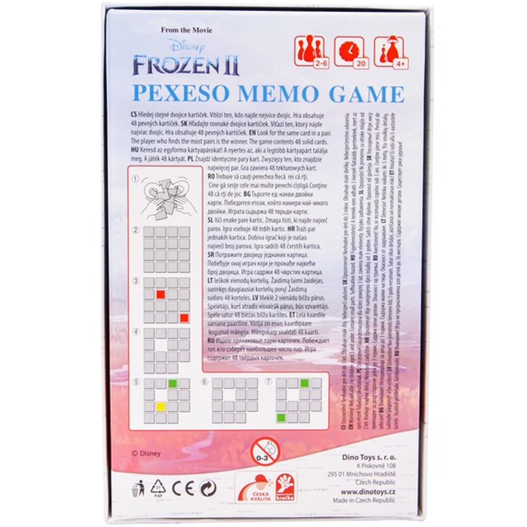 Die Eiskönigin II - Memoryspiel kép 3