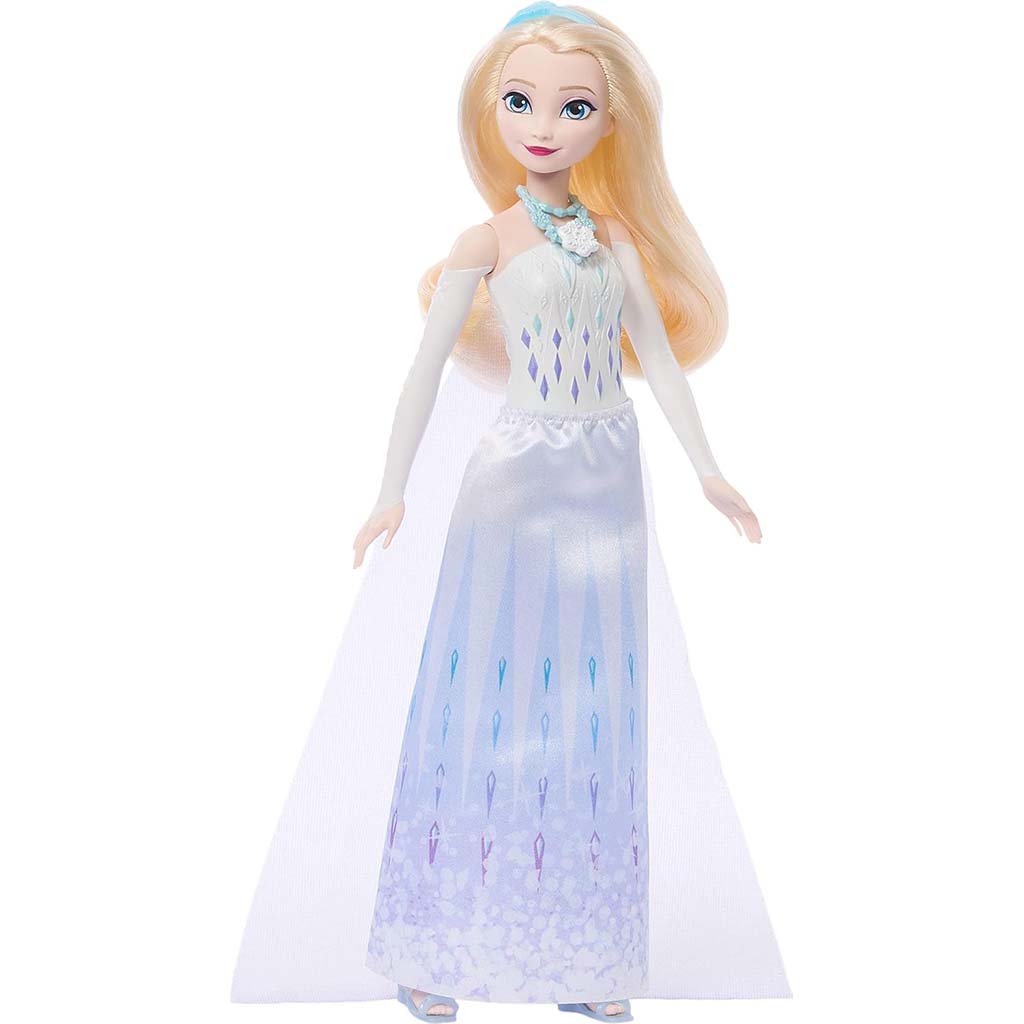 Die Eiskönigin: Eiskristall-Überraschung – Elsa Puppe – Mattel kép 2