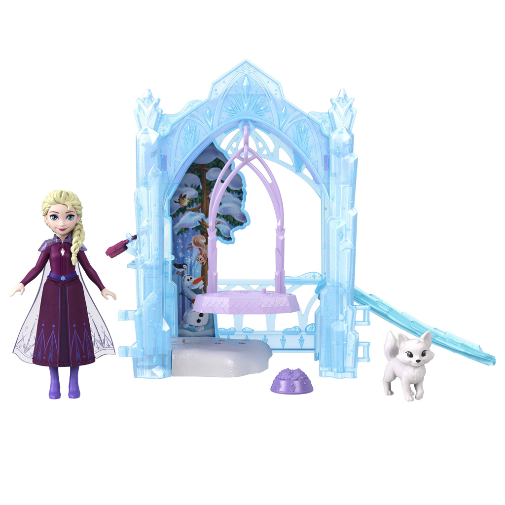 Die Eiskönigin Mini-Eis-Hütte Spielset – Mattel kép 3