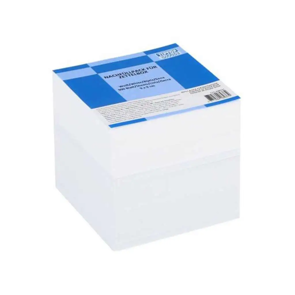 Spirit: 900 Blatt Notizblock in Weiß