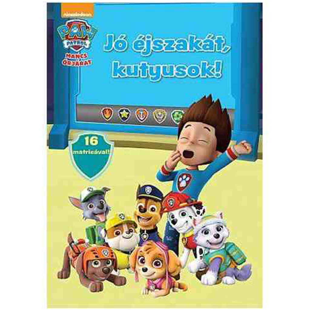 Paw Patrol: Gute Nacht, Hündchen Beschäftigungsbuch