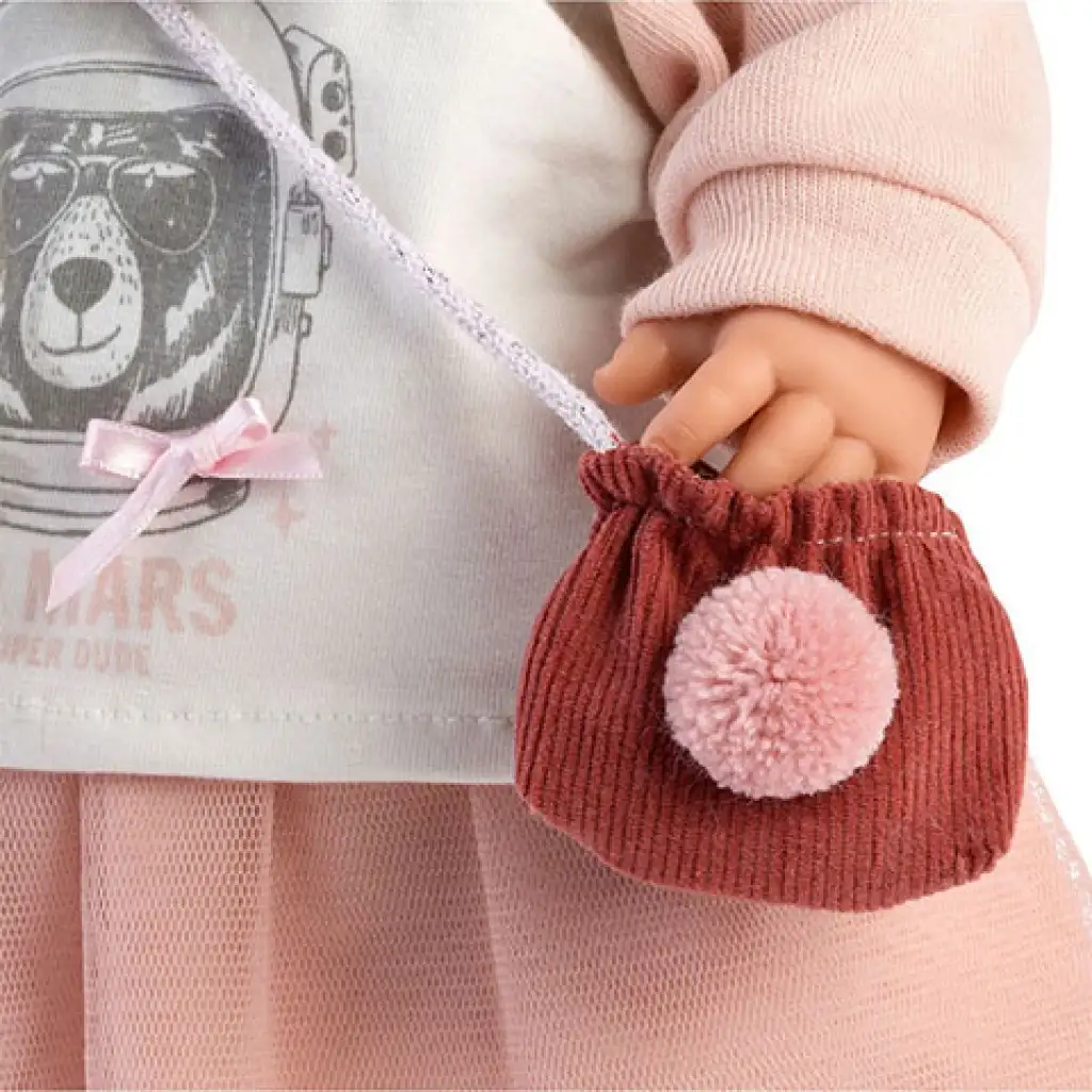 Llorens: Julia weinende Puppe in Weste 42cm kép 3