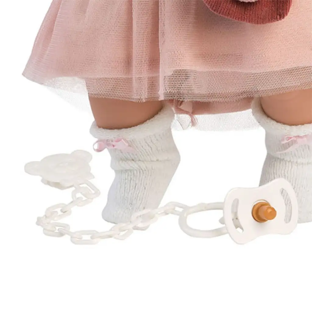 Llorens: Julia weinende Puppe in Weste 42cm kép 4