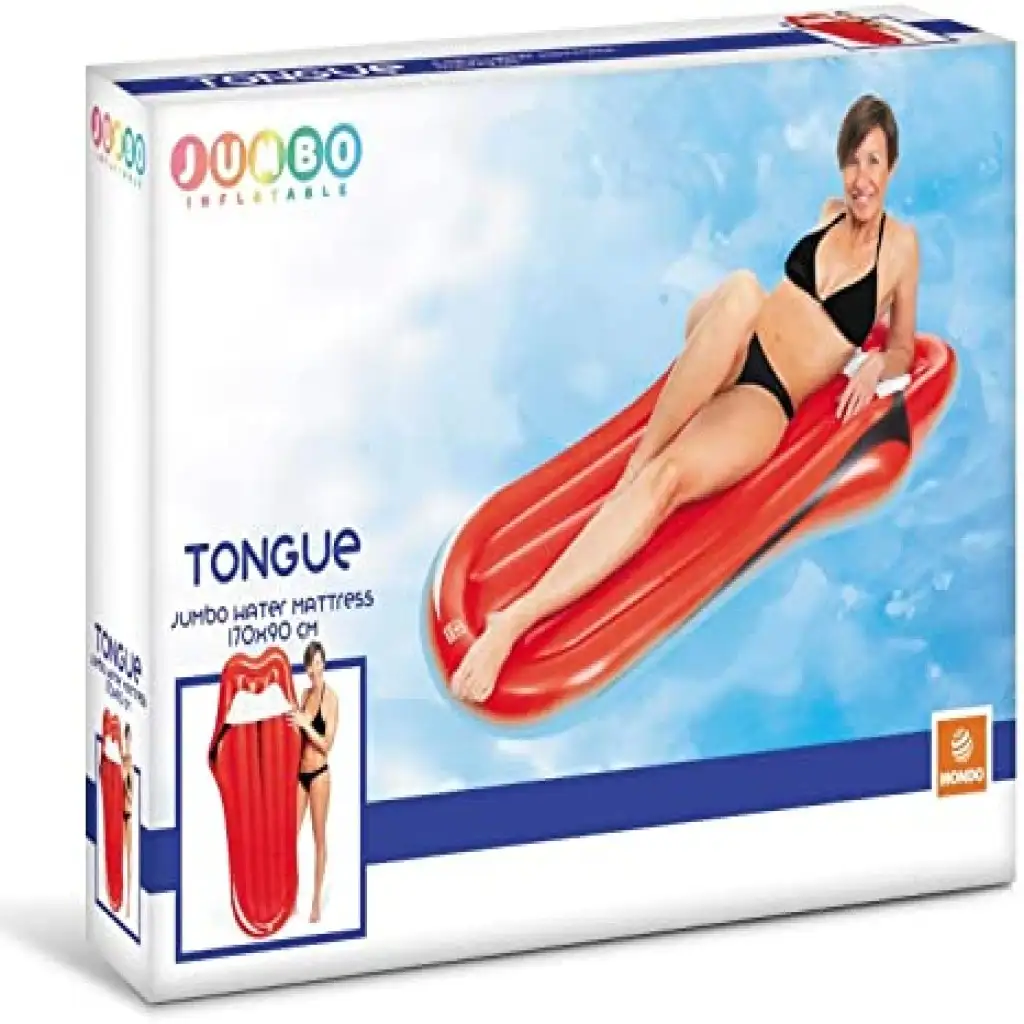 Jumbo Nyelv gumimatrac 90x170cm  - Mondo Toys kép 1