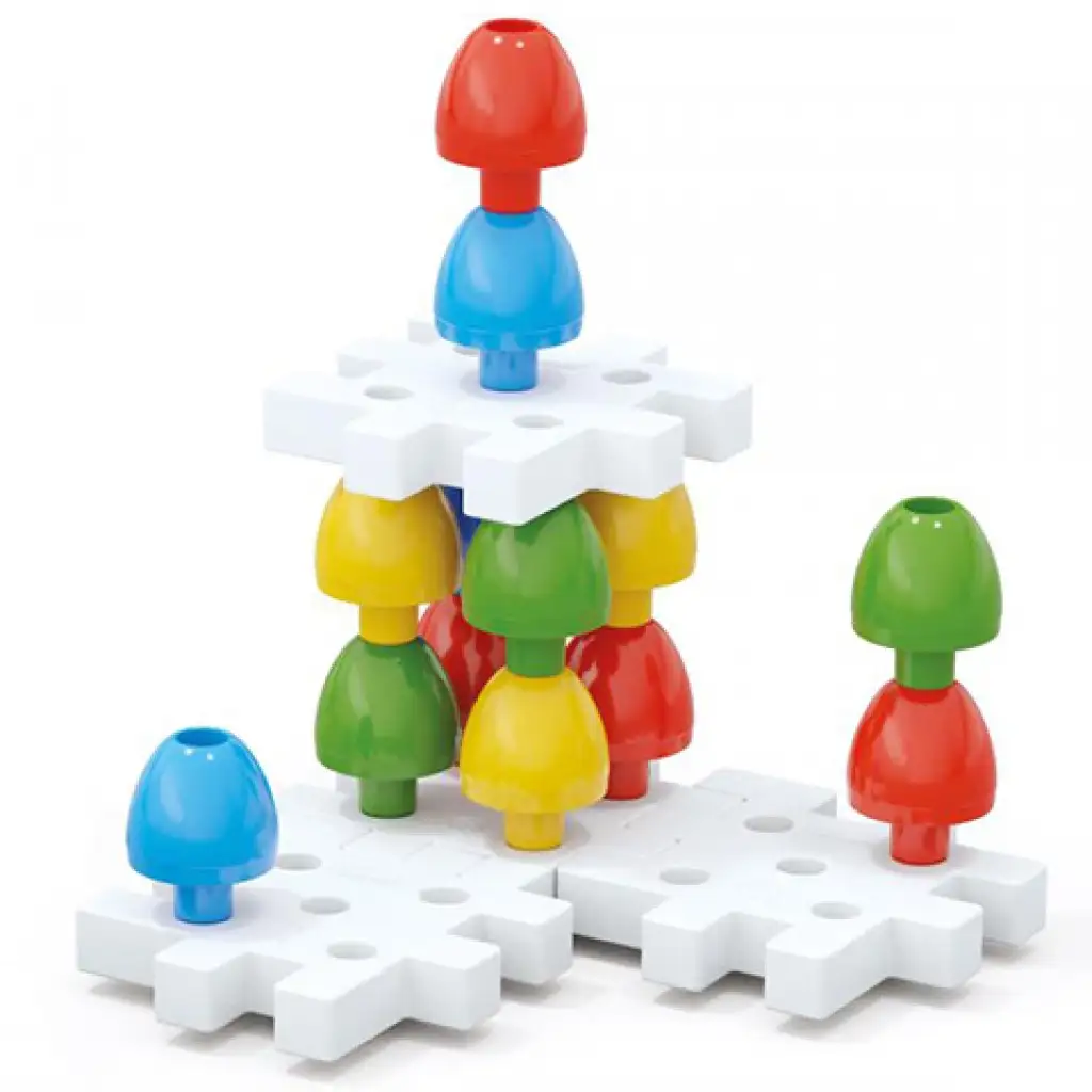 Quercetti: Jumbo Pötyi 2-in-1 20-teiliges Set kép 3