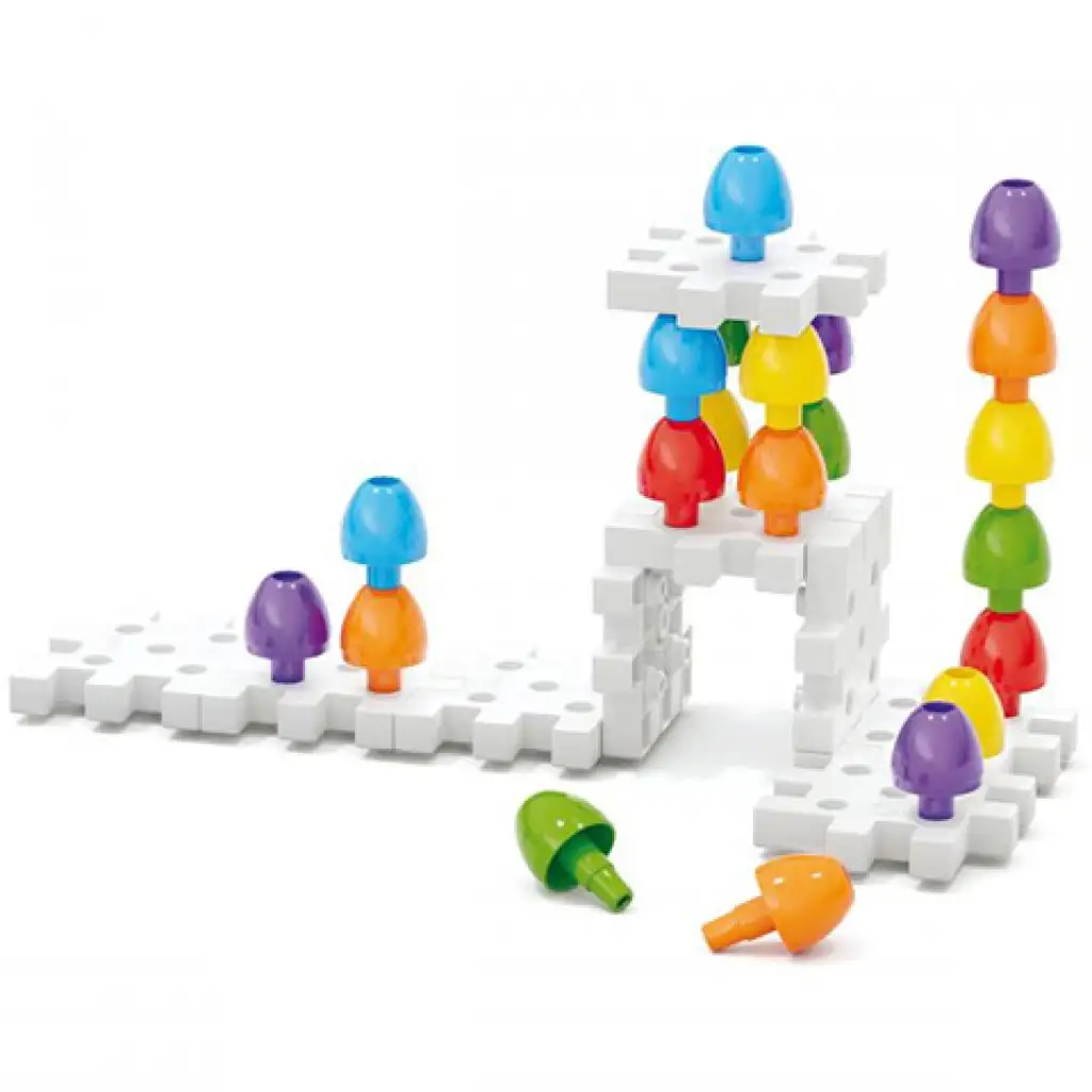 Quercetti: Jumbo Pötyi 2-in-1 45-teiliges Set kép 4