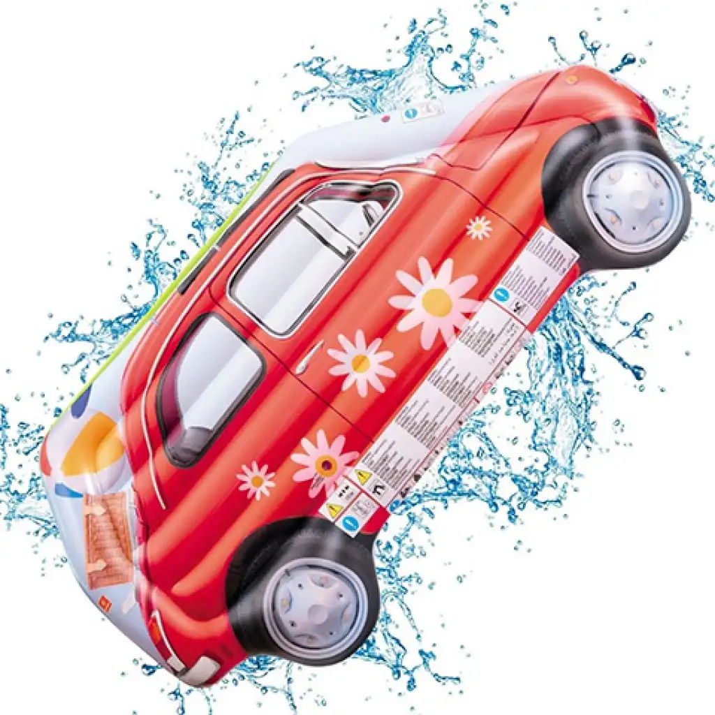 Jumbo Retro Auto Luftmatratze 113x183cm - Mondo Toys kép 2