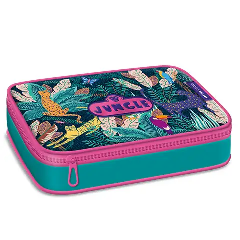 Jungle mehrstöckiges Federmäppchen