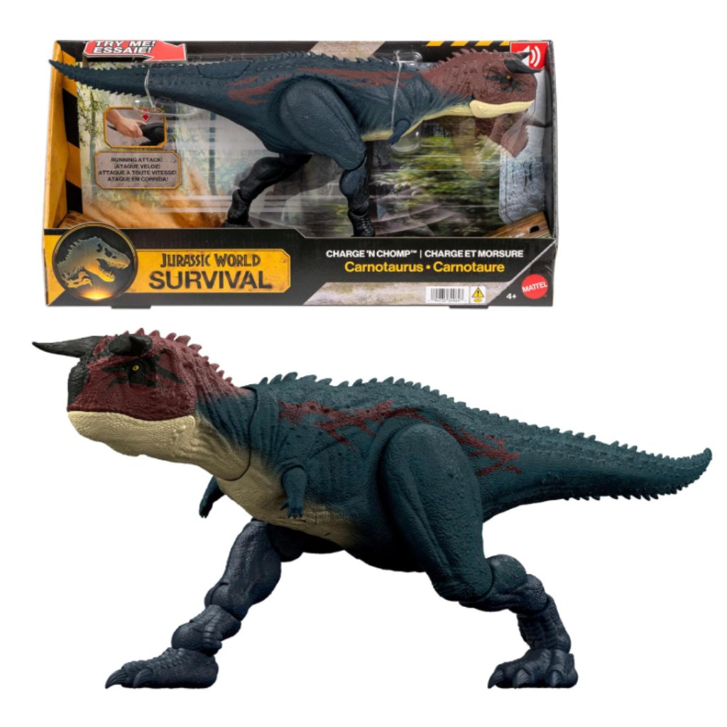 Jurassic World: Carnotaurus Dinosaurier-Figur - Mattel
