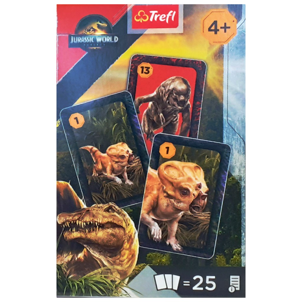 Jurassic World Schwarzer-Peter-Kartenspiel – Trefl