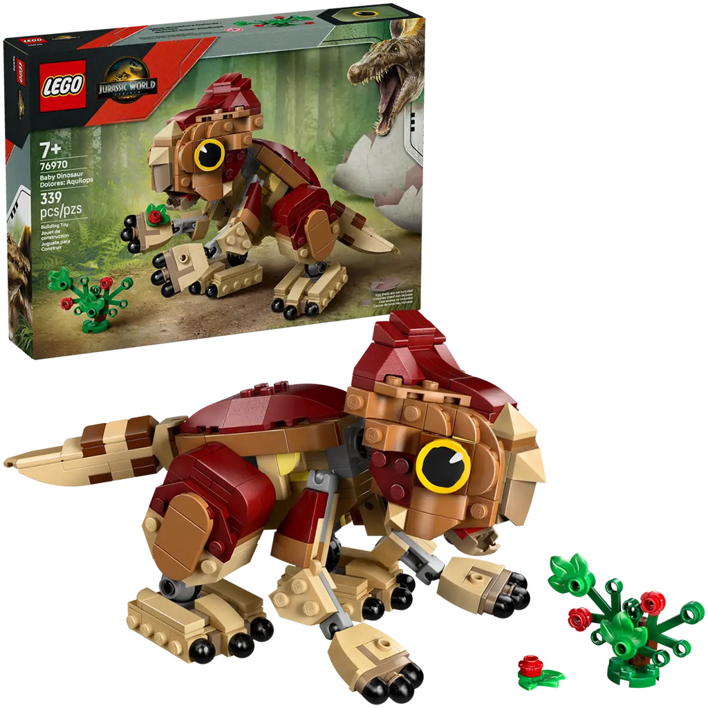 LEGO® Jurassic World: Dolores, a bébi dinoszaurusz: Aquilops (76970) kép 1