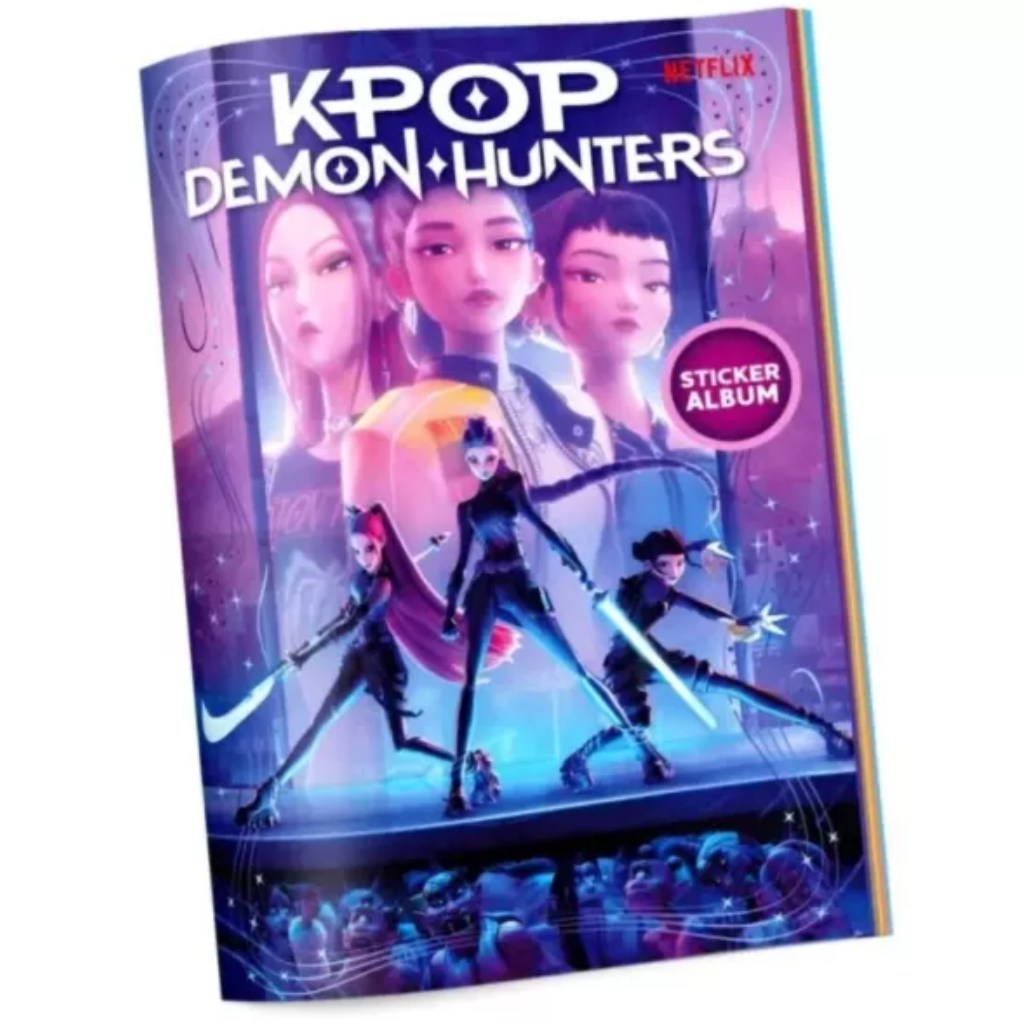 Sammelalbum für K-Pop-Dämonenjäger-Sticker – mit 2 x 5 Aufklebern