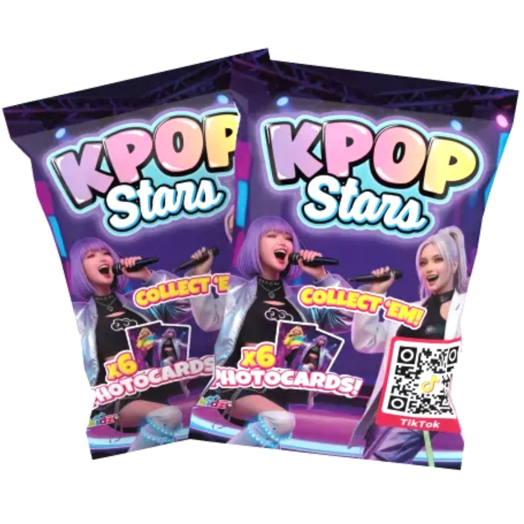K-Pop-Stars: Überraschungs-Fotokarten - 6er-Pack