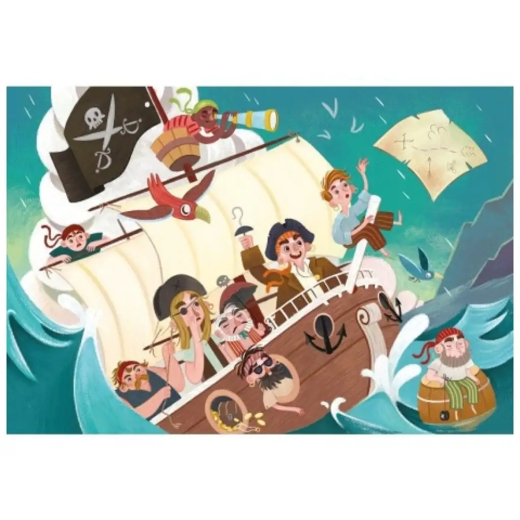 YO HO HO! Piraten 24-teiliges Maxi-Puzzle - Clementoni kép 2