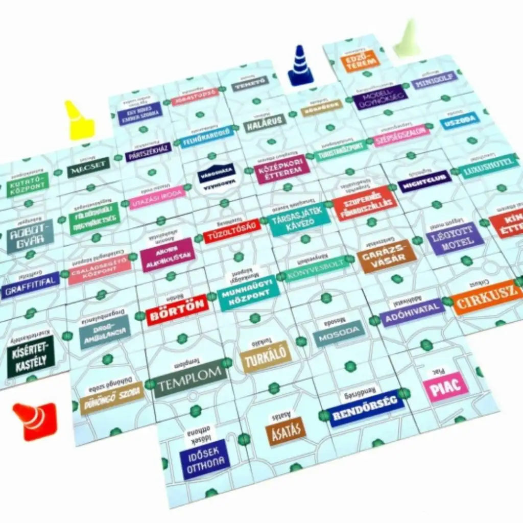 Clipcut City Brettspiel kép 2