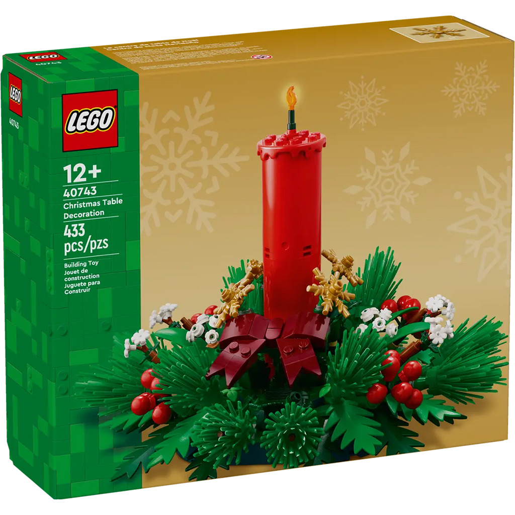 LEGO®: Weihnachtliche Tischdekoration (40743)
