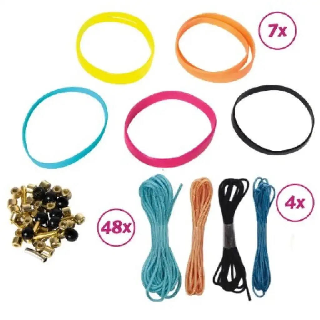 LENA: Farbenfrohes Armband-Bastelset kép 2
