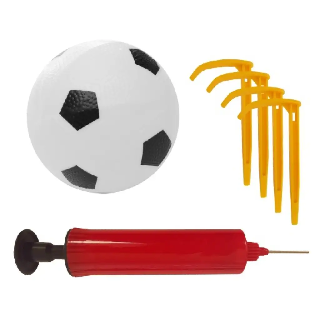 Fußballtor-Set mit Netz, Ball und Pumpe kép 3