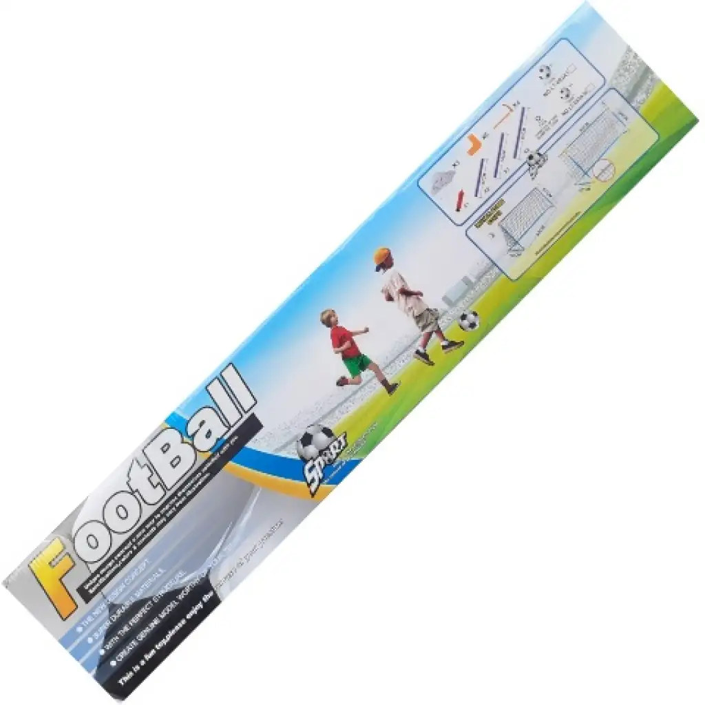 Fußballtor-Set mit Netz, Ball und Pumpe kép 4