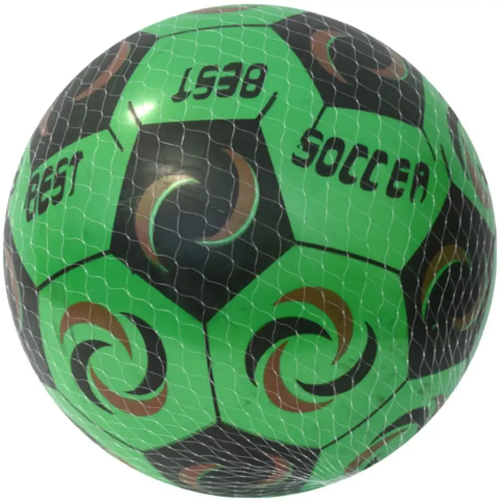 Gummiball mit Fußballmuster 23cm kép 3