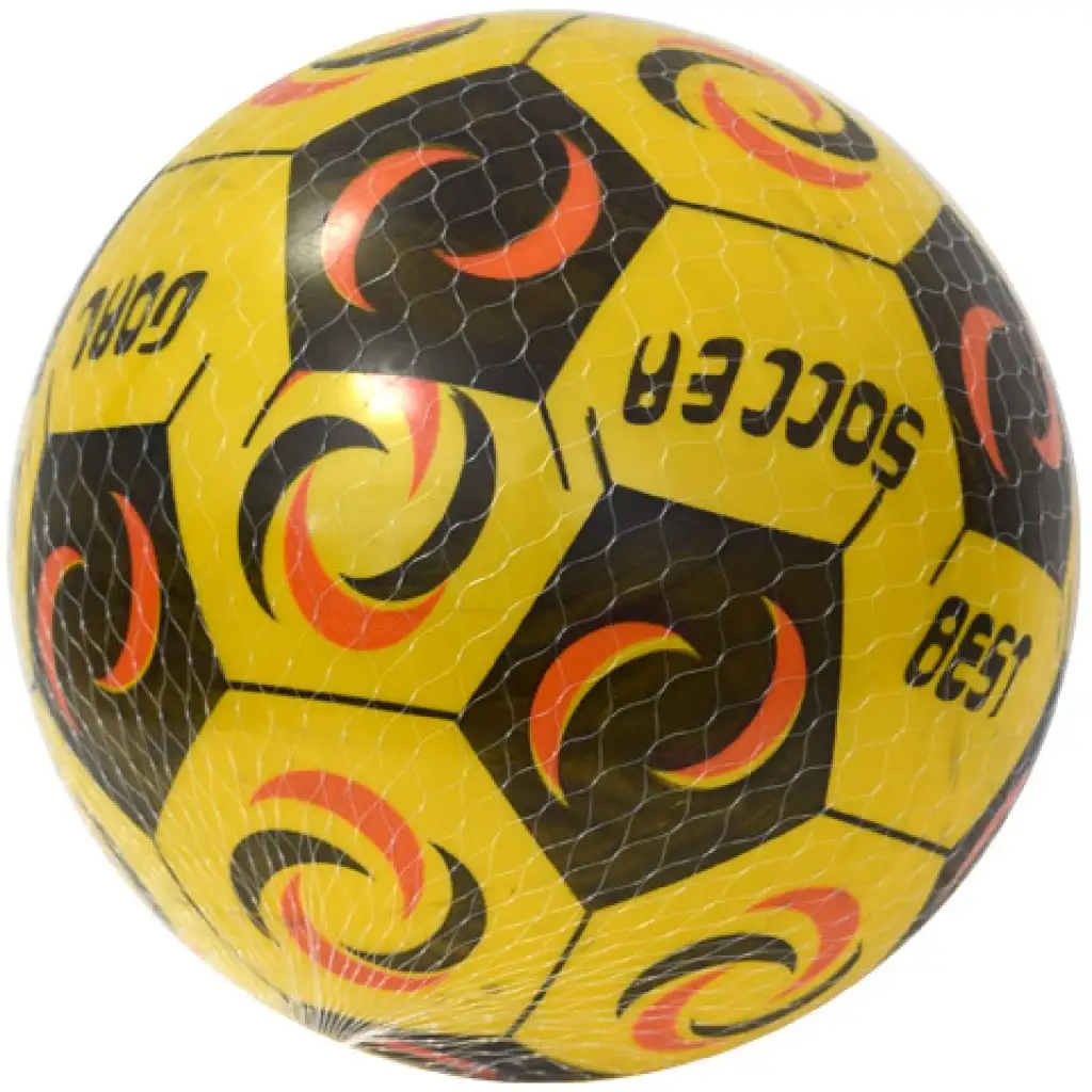 Gummiball mit Fußballmuster 23cm kép 4