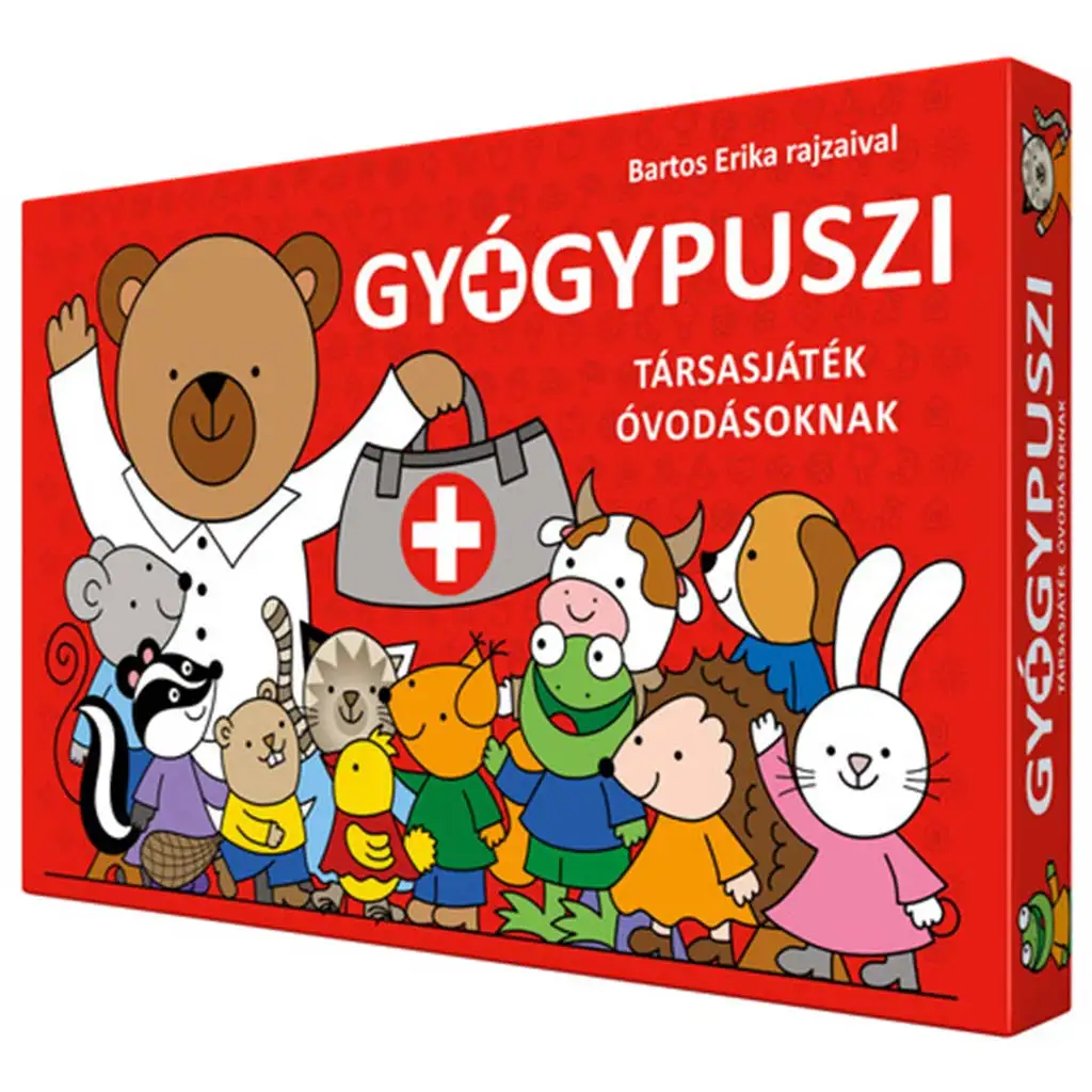 Bogyó und Babóca: Heilkuss Gesellschaftsspiel für Kindergartenkinder kép 3