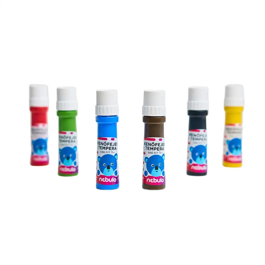 Nebulo: Tempera-Set mit Applikator 6x45ml kép 2