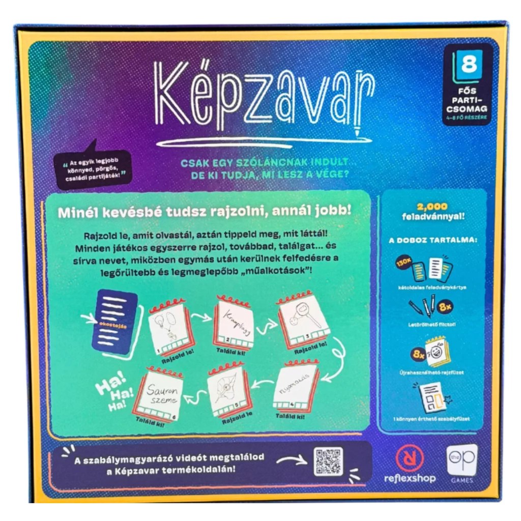 Képzavar Brettspiel kép 2