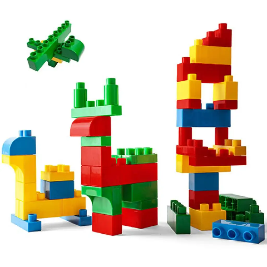 Kids Bloks Bausteine 50-teiliges Set - Wader kép 2