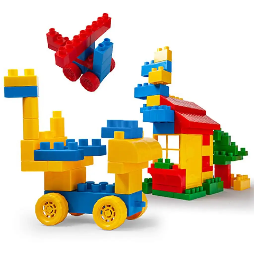 Kids Bloks Bausteine 90-teiliges Set - Wader kép 2