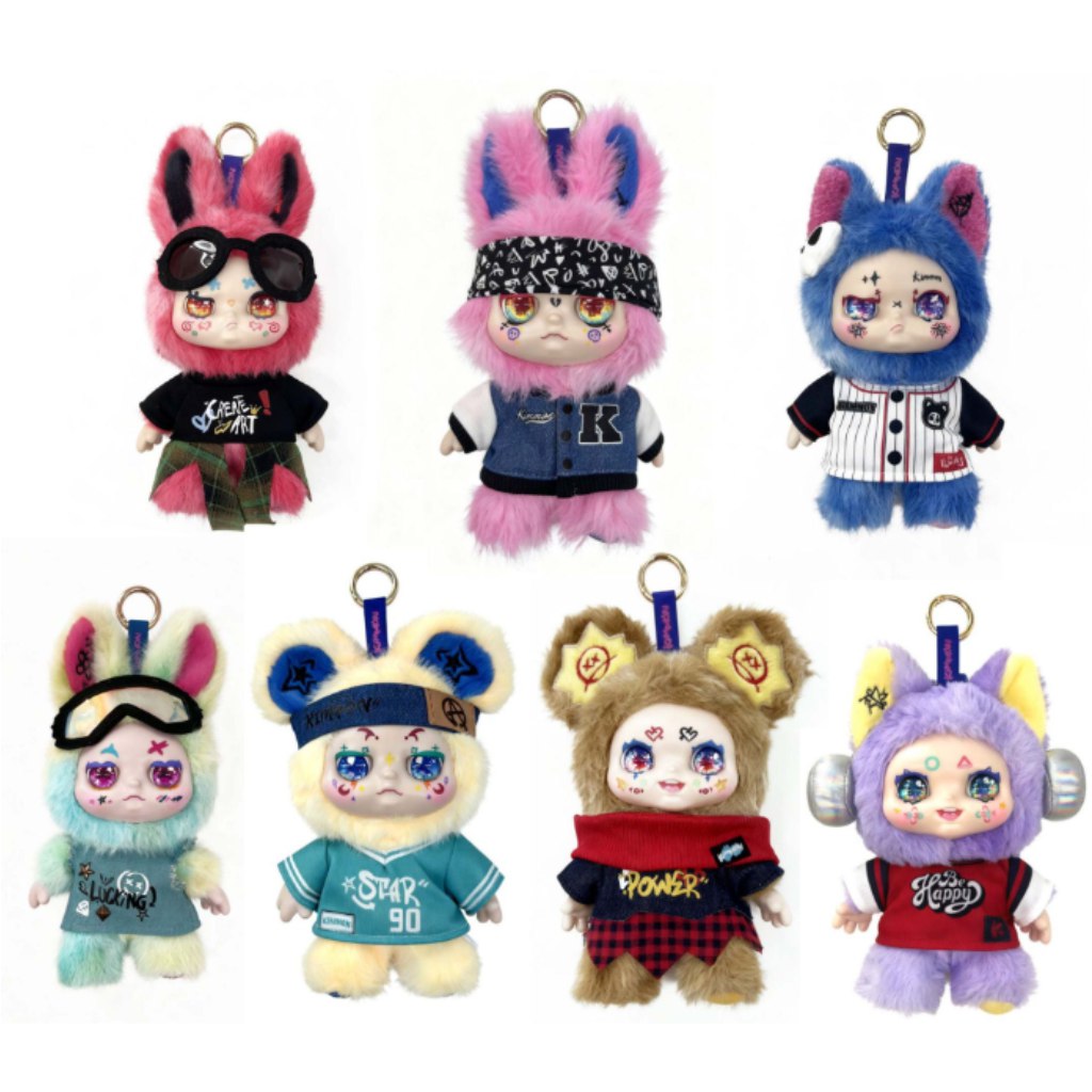 Kimmon: Mimon Street Rock - Utcai Rock Überraschungs-Schlüsselanhänger-Figur, 1 Stück kép 2