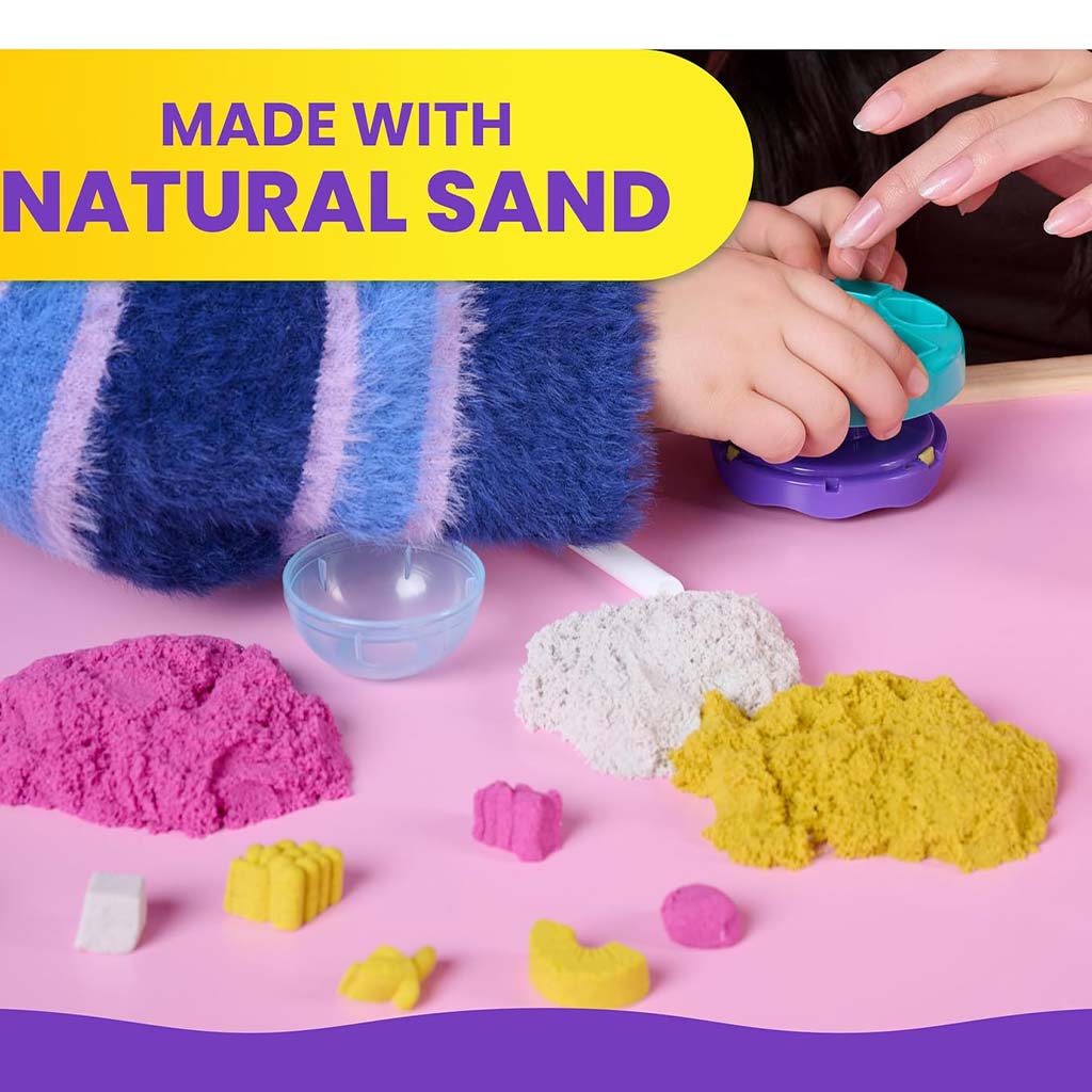 Kinetic Sand: Smoothie-Mixer mit 396g Sandknete – Spin Master kép 6
