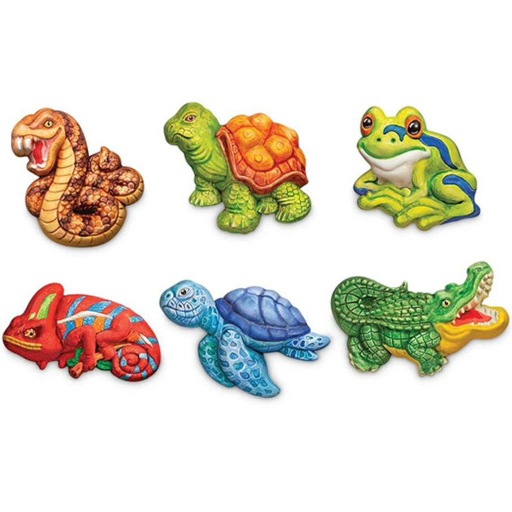 Gipsabguss – Reptilien und Amphibien kép 2