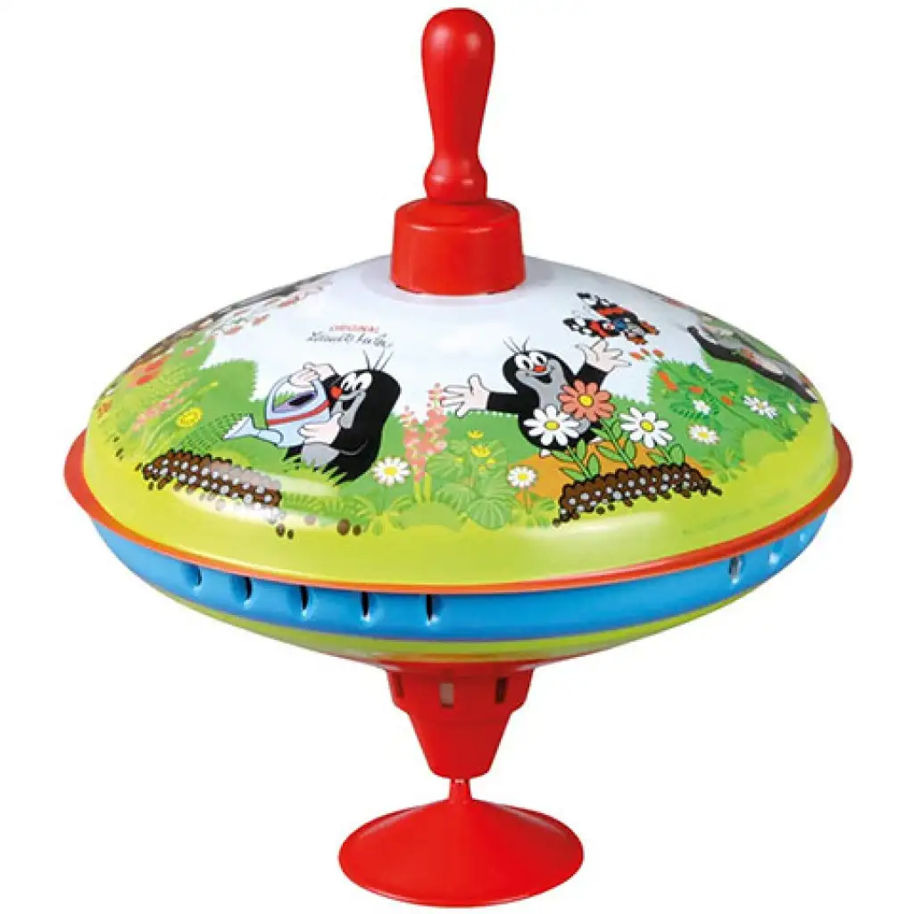 LENA: Kleiner Maulwurf Metallkreisel 19cm kép 2