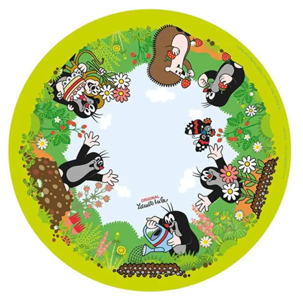 LENA: Kleiner Maulwurf Metallkreisel 19cm kép 3