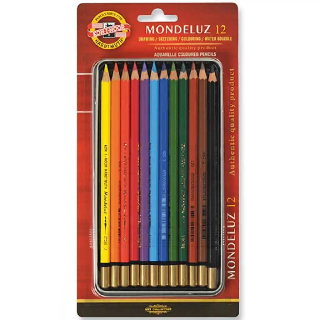 ICO: Koh-I-Noor Mondeluz 3722 Aquarell színes ceruza készlet 12db kép 1