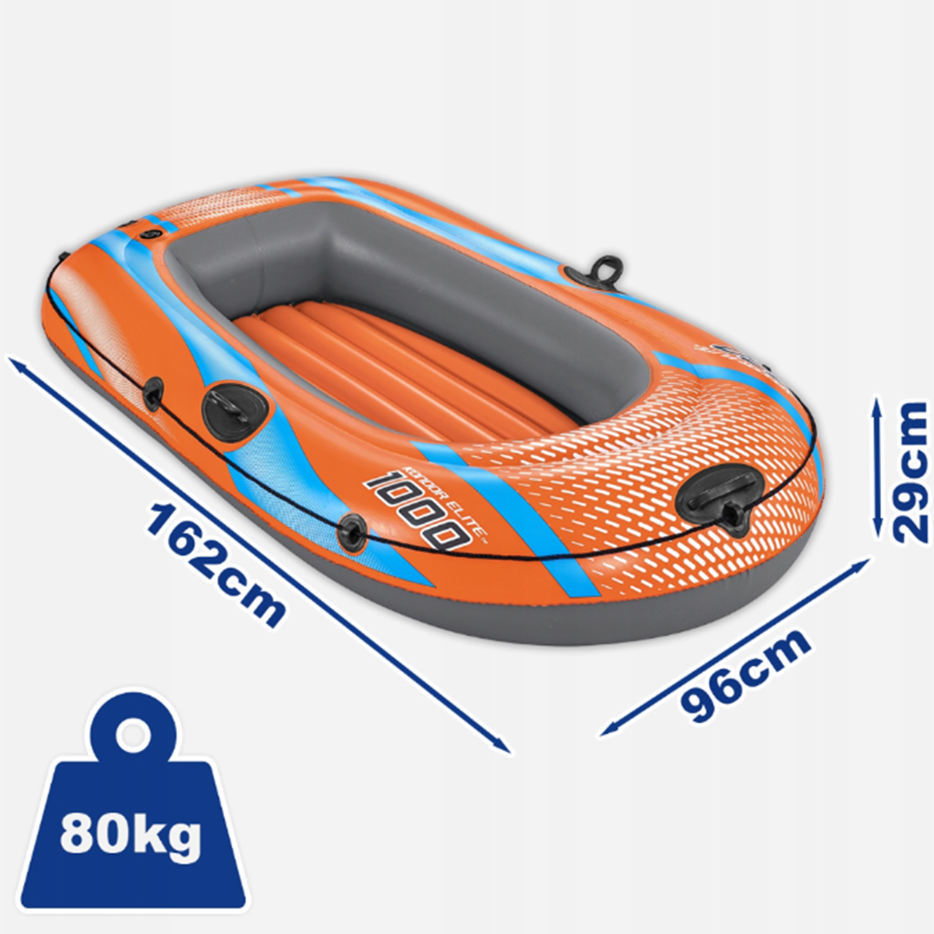 Bestway: Kondor Elite 1000 aufblasbares Boot 162 cm kép 2