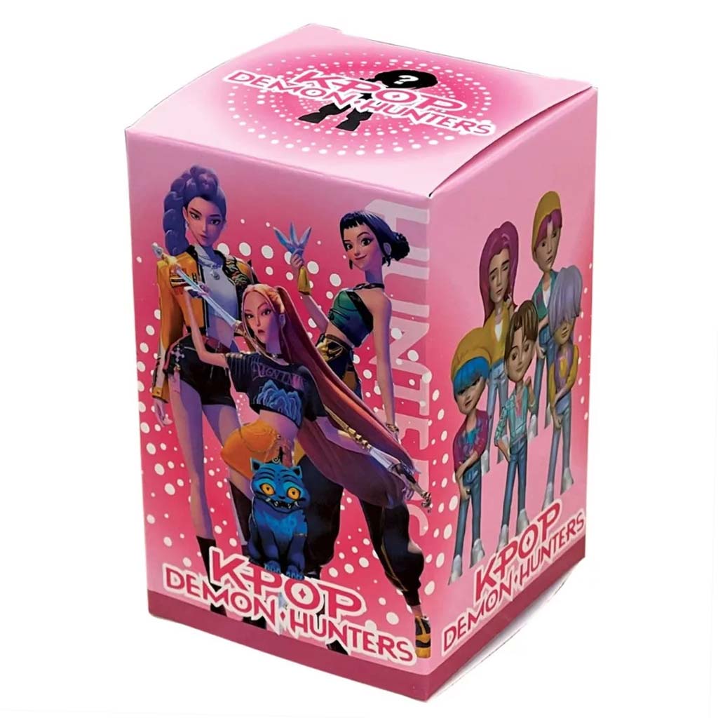 K-Pop Dämonenjäger Überraschungsfigur mit Karte in Box kép 2