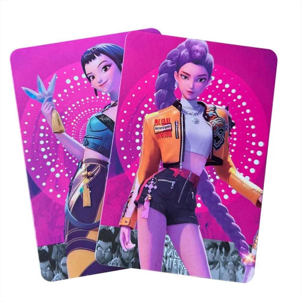 K-Pop Dämonenjäger Überraschungsfigur mit Karte in Box kép 4