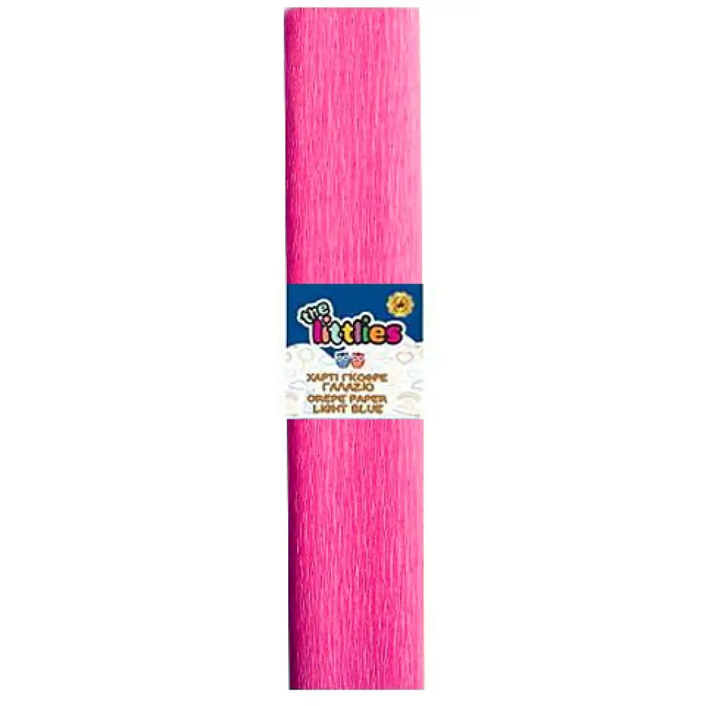Krepp papír rózsaszín színben 50x200cm kép 1