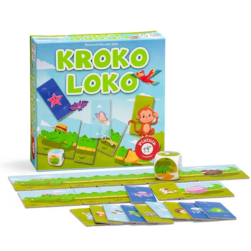 Kroko Loko Brettspiel - Piatnik