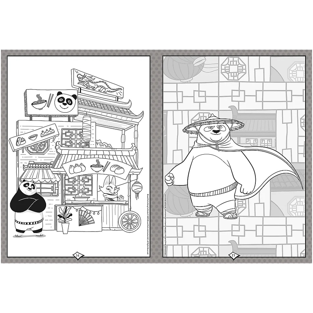 Kung Fu Panda Malbuch - Trefl kép 3