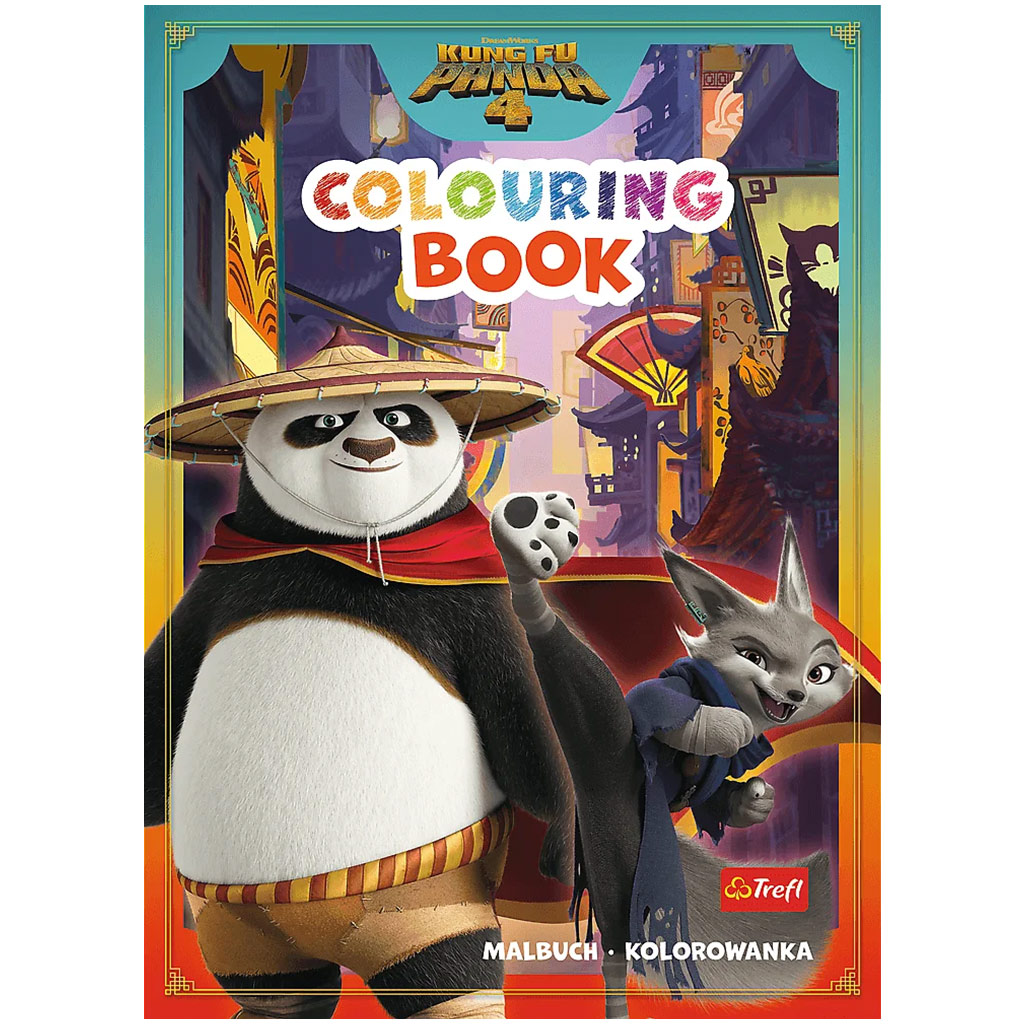 Kung Fu Panda Malbuch - Trefl