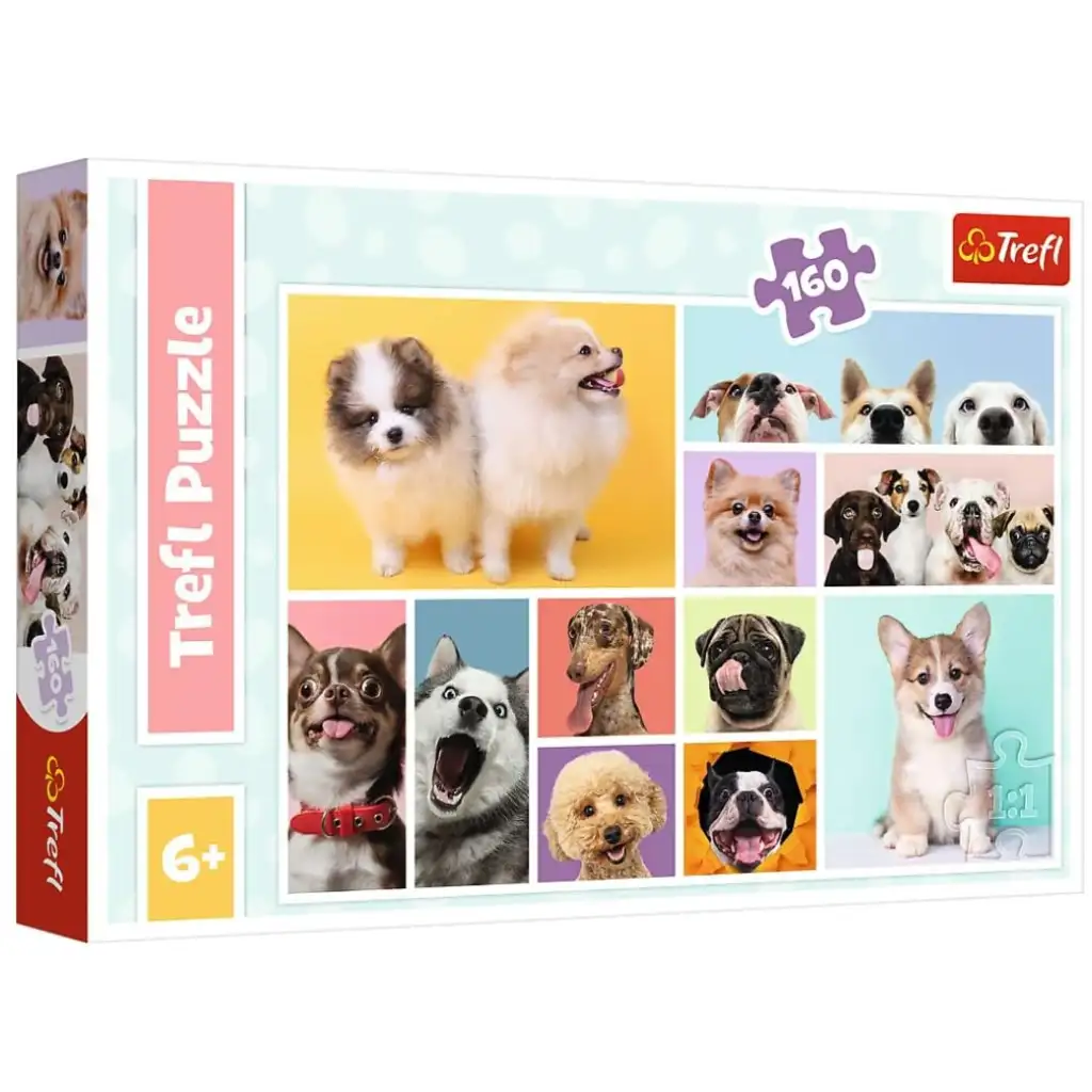 Hundefreundschaft 160-teiliges Puzzle - Trefl