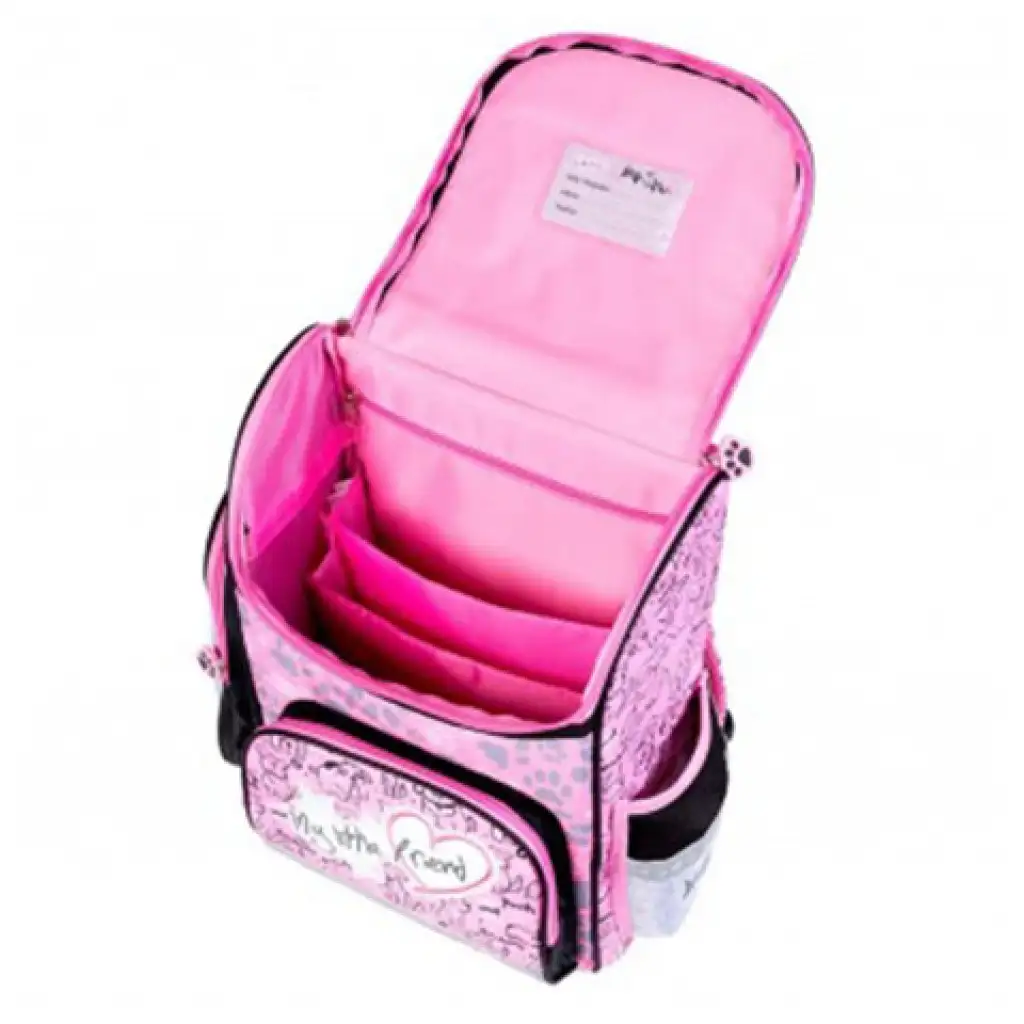 My little friend Happy Hundeschulranzen 35,5x27,5x16cm kép 3