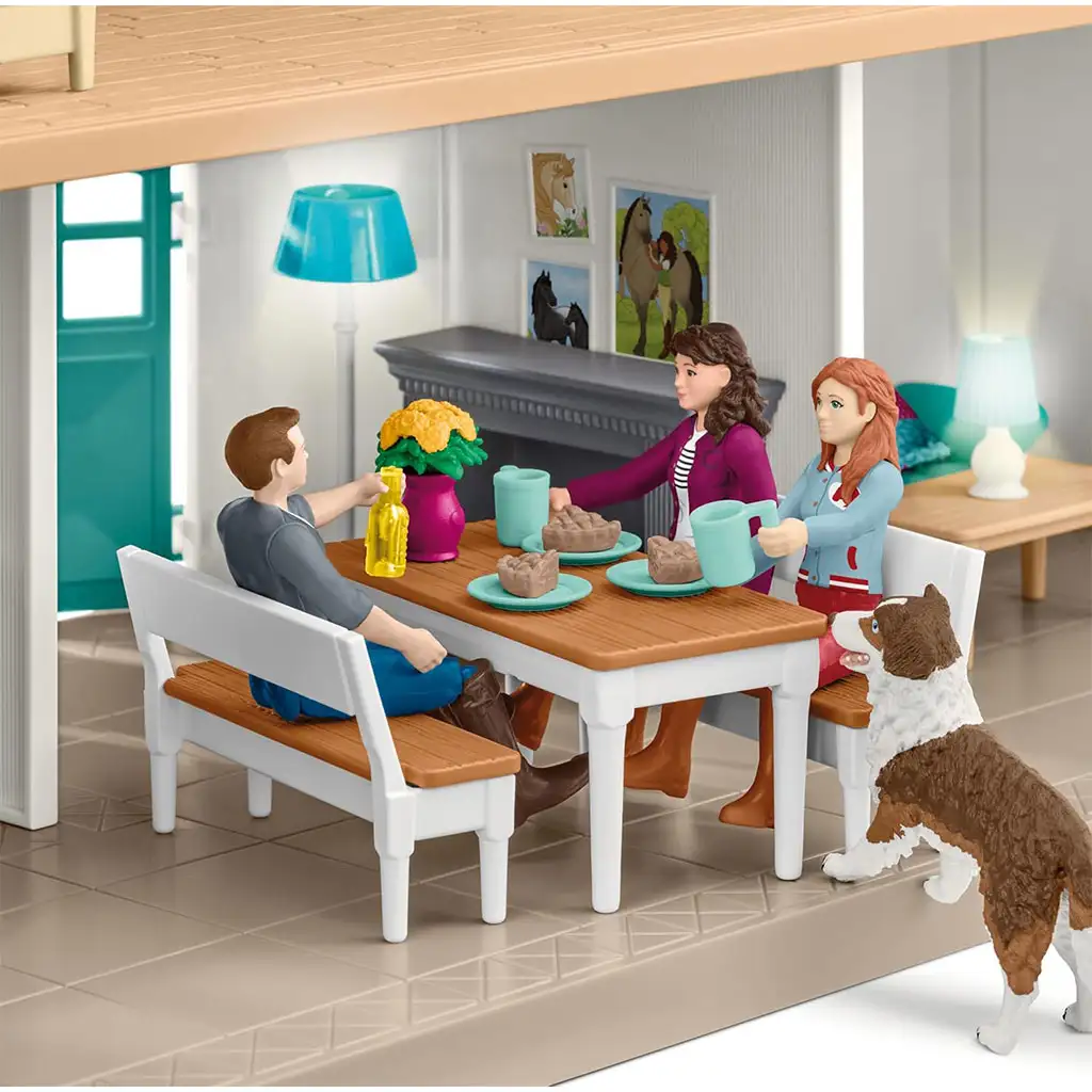 Schleich: Horse Club – Lakeside Reitstall Spielset (42706) kép 4