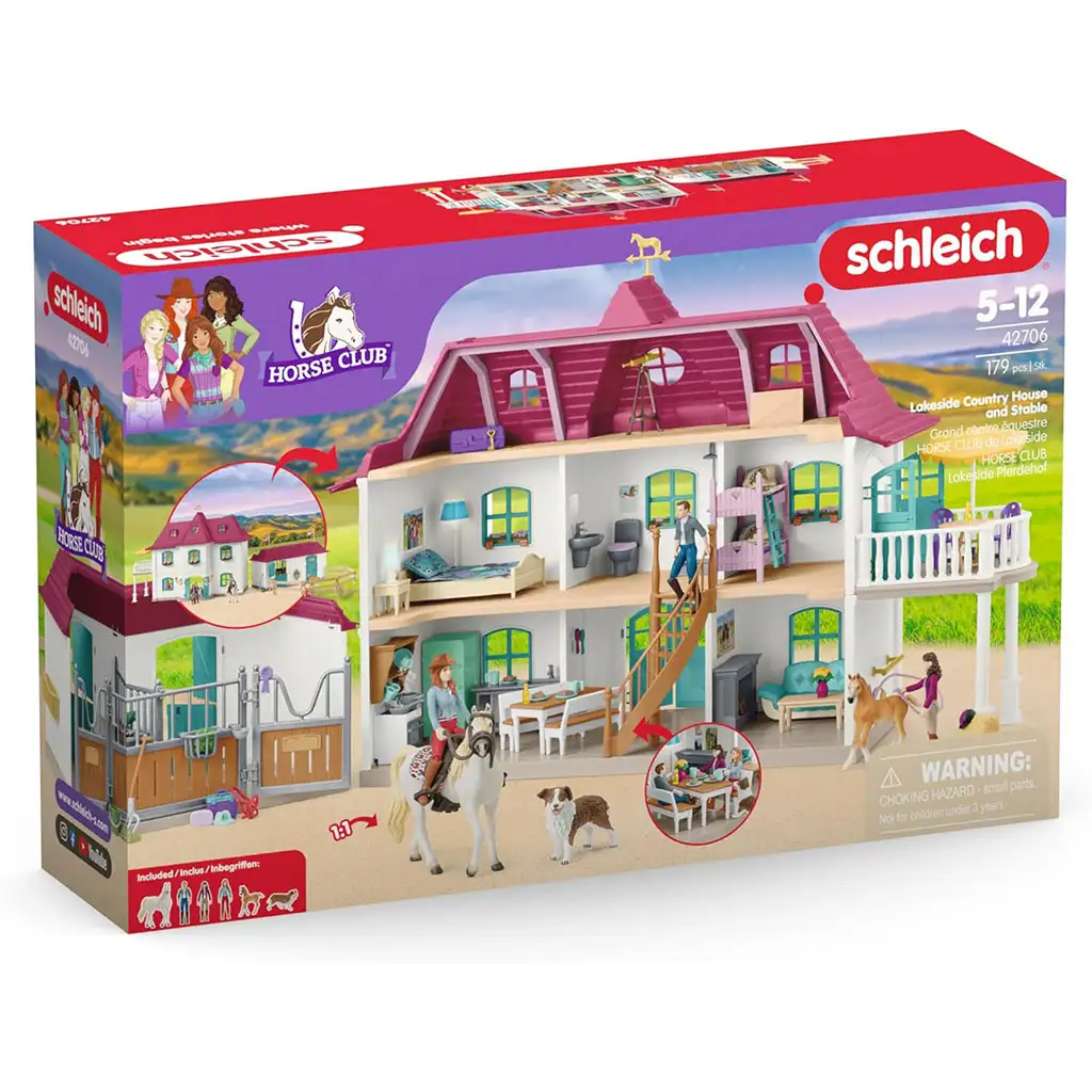 Schleich: Horse Club – Lakeside Reitstall Spielset (42706)